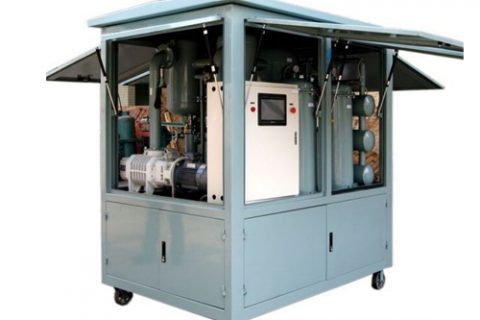 清静运行真空滤油机步伐